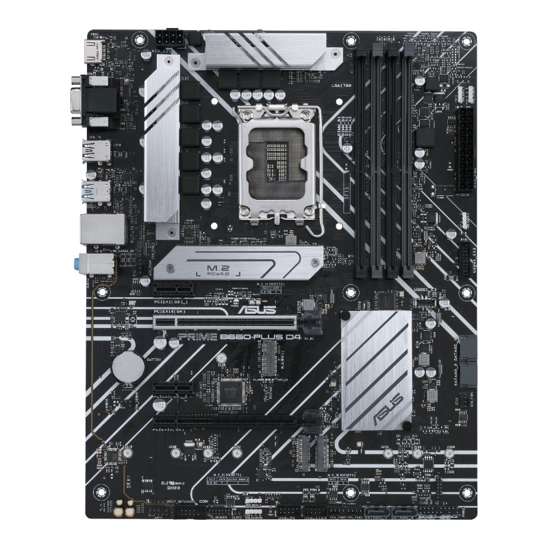 ASUS PRIME B660-PLUS D4 ATX Mainboard Sockel 1700 DP/HDMI/VGA/USB-C